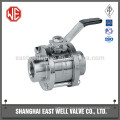 Stellite sealing ball valve